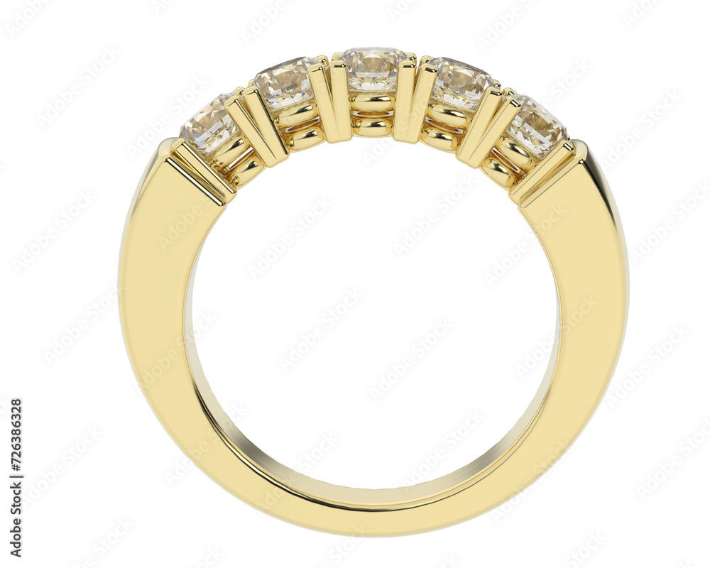 Jewelry isolated on background. 3d rendering - illustration Jewelry isolated on background. 3d rendering - illustration