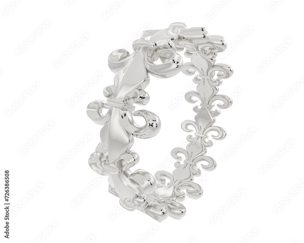 Jewelry isolated on background. 3d rendering - illustration Jewelry isolated on background. 3d rendering - illustration