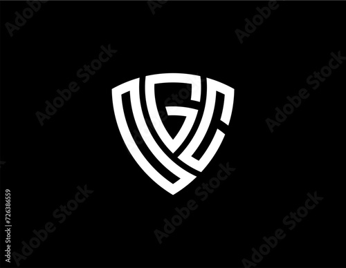 OGC creative letter logo design vector icon illustration	