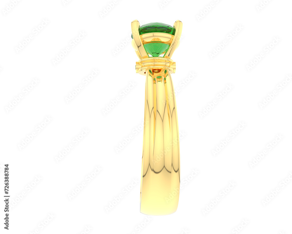 Jewelry isolated on background. 3d rendering - illustration Jewelry isolated on background. 3d rendering - illustration