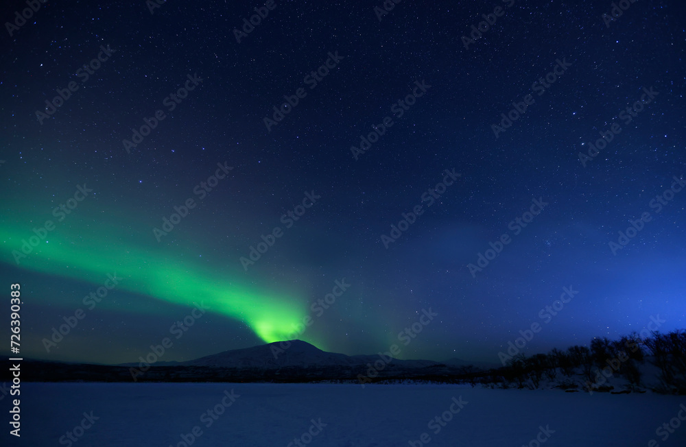 Aurora Borealis in Abisko, Sweden