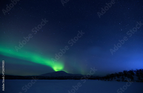 Aurora Borealis in Abisko  Sweden