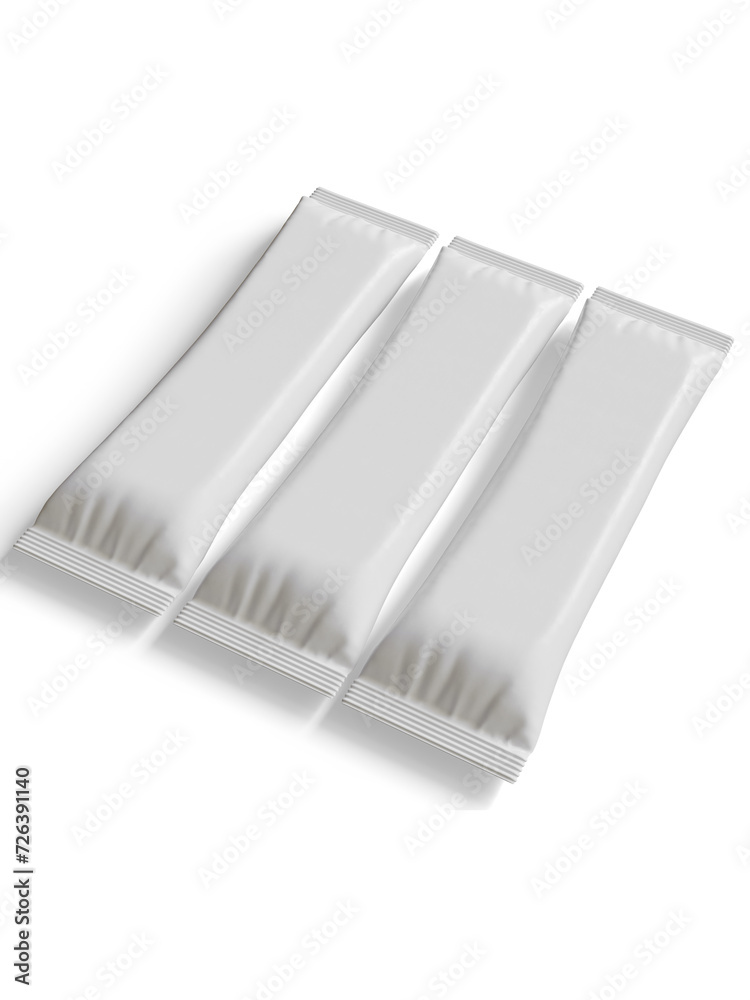 Realistic White Blank template Packaging Foil wet wipes Pouch Food Packing Coffee, Salt, Sugar, Pepper, Spices, Sweets. Template For Mock up Collection Realistic White Blank template Packaging Foil wet wipes Pouch Food Packing Coffee, Salt, Sugar, Pepper, Spices, Sweets. Template For Mock up Collection