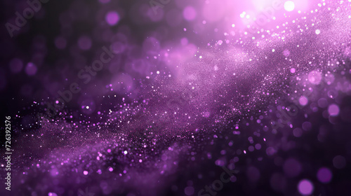 purple luxury glitter and bokeh particles, purple bokeh background, holiday festival background © ASA Creative