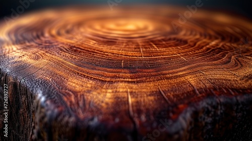 Intricate Wood Grain Patterns and Knots in Close-Up Detail