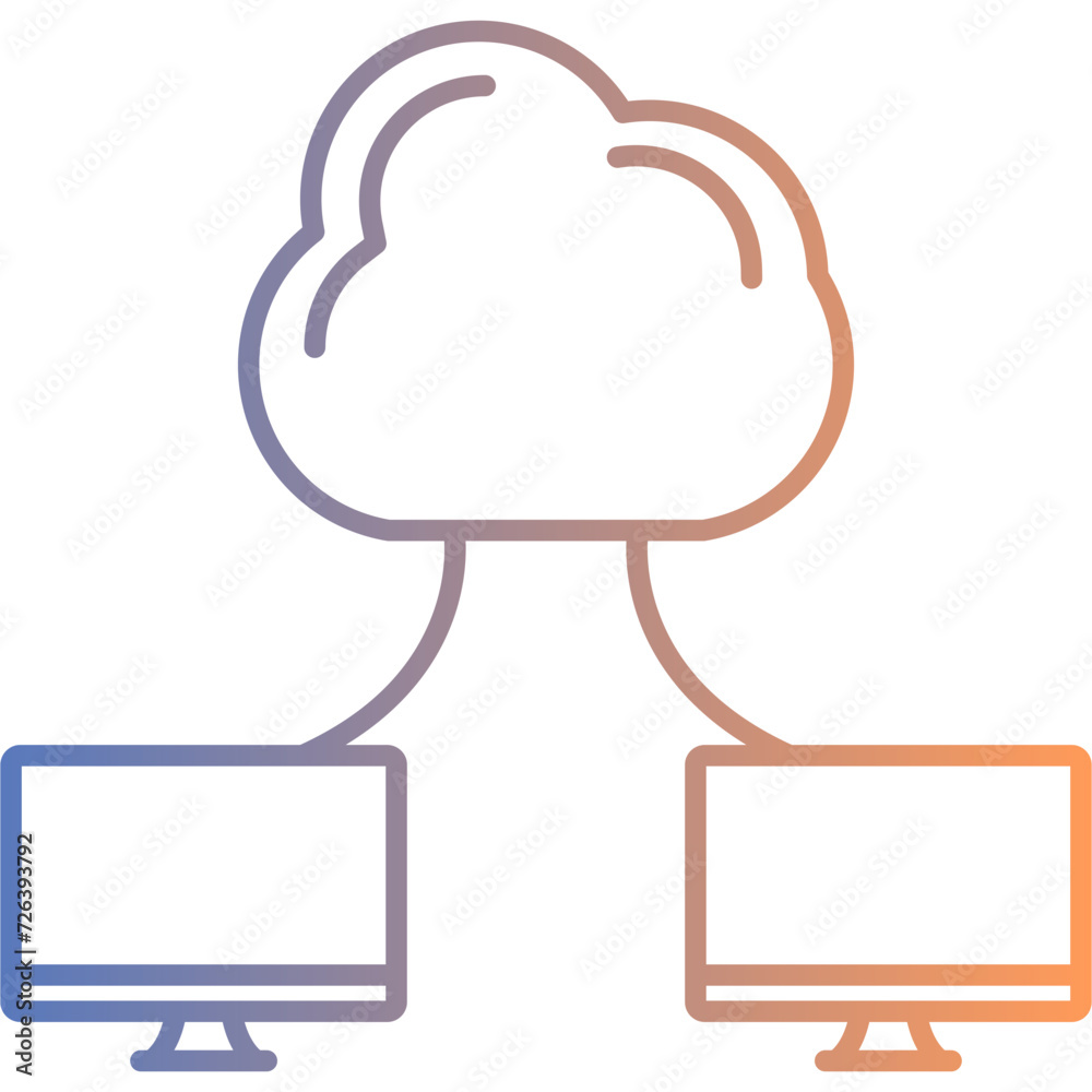 Cloud Computing Icon Cloud Computing Icon