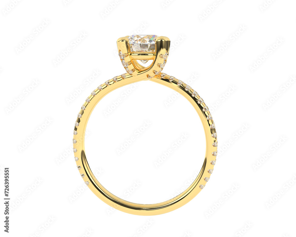 Jewelry isolated on background. 3d rendering - illustration Jewelry isolated on background. 3d rendering - illustration