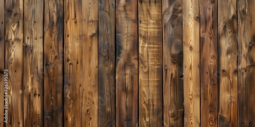 Close Up of Wooden Fence