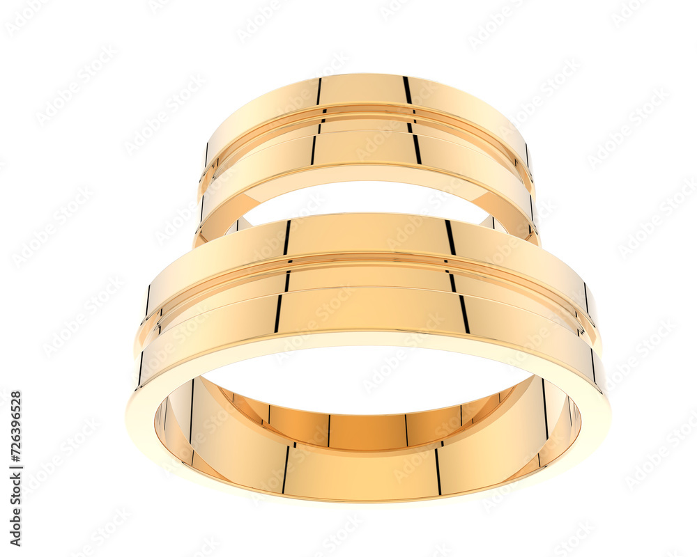 Jewelry isolated on background. 3d rendering - illustration Jewelry isolated on background. 3d rendering - illustration