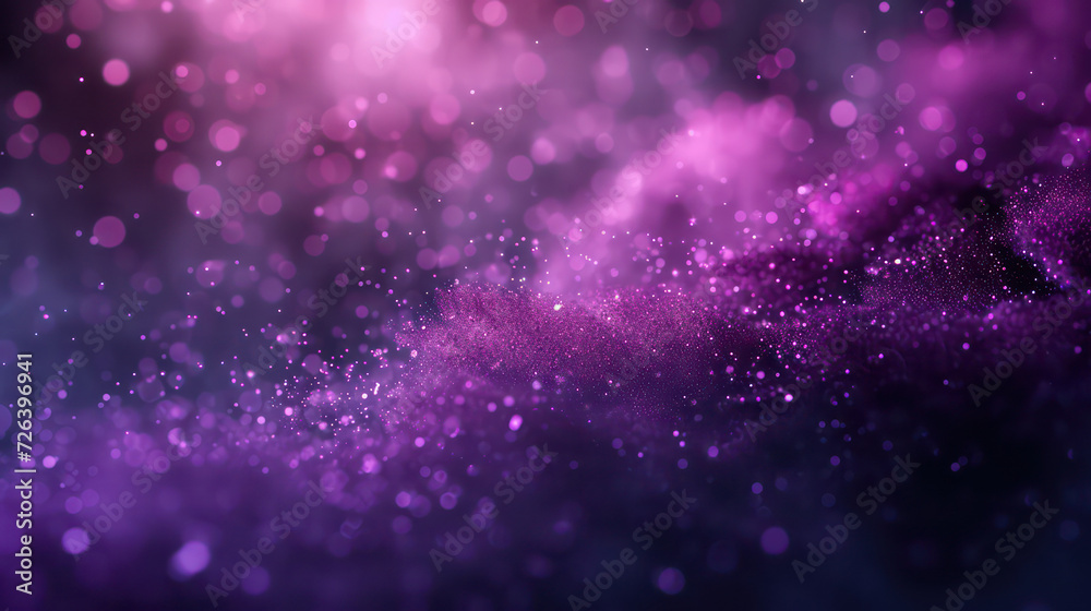 purple luxury glitter and bokeh particles, purple bokeh background, holiday festival background purple luxury glitter and bokeh particles, purple bokeh background, holiday festival background