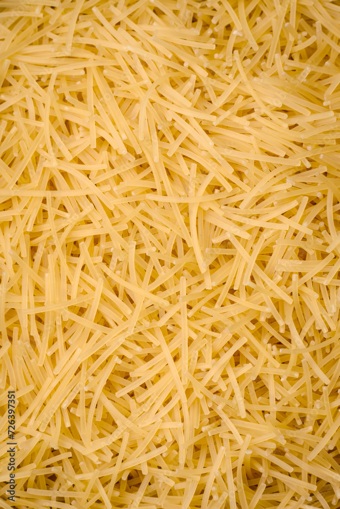 Fine vermicelli paste is yellow in color when raw Fine vermicelli paste is yellow in color when raw