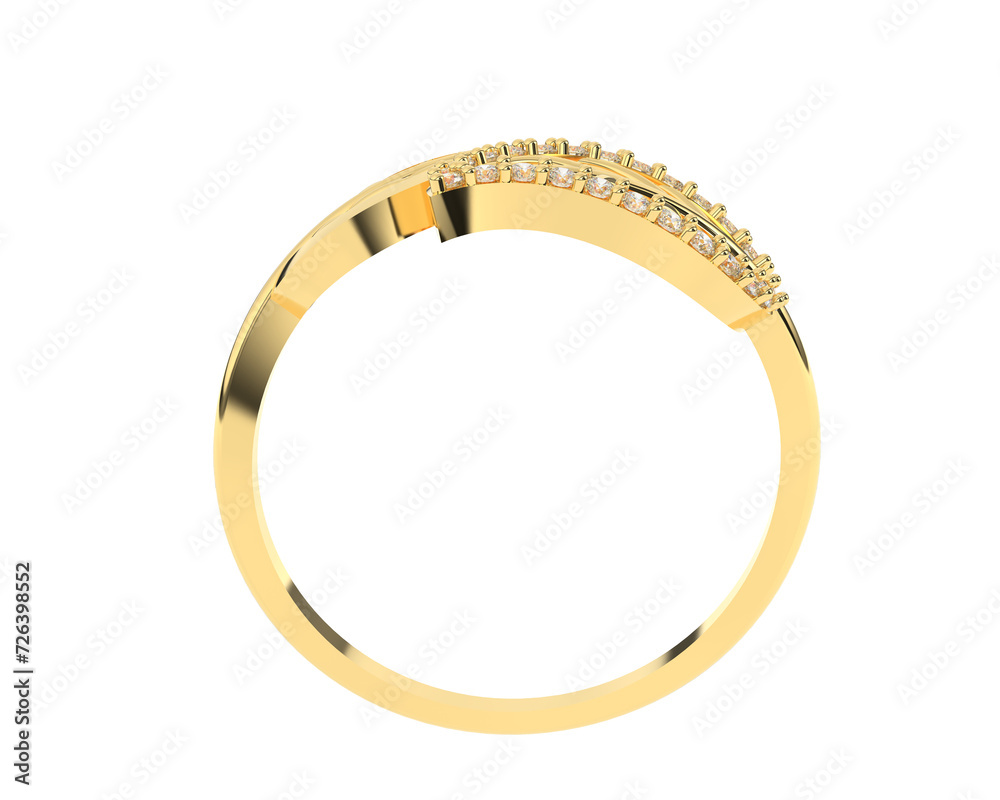 Jewelry isolated on background. 3d rendering - illustration Jewelry isolated on background. 3d rendering - illustration