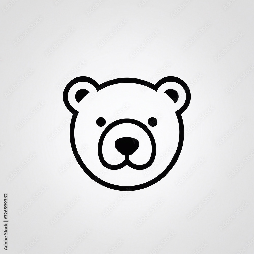 Bold Monochromatic Animal Vector Icon Bold Monochromatic Animal Vector Icon