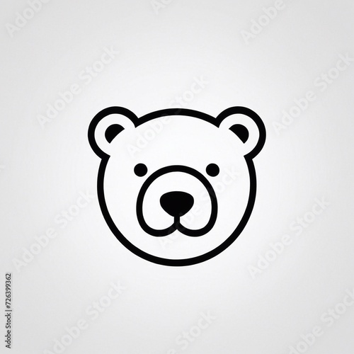 Bold Monochromatic Animal Vector Icon