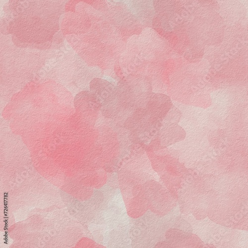 Hearts seamless pattern, cute watercolor background with small hearts, baby print, 14 february Valentine backdrop