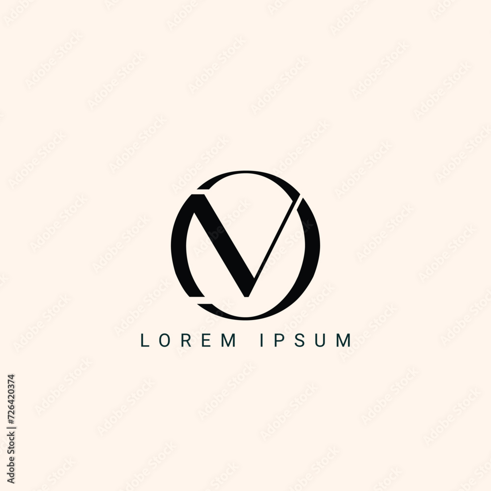 Alphabet letters monogram icon logo OM or MO Alphabet letters monogram icon logo OM or MO