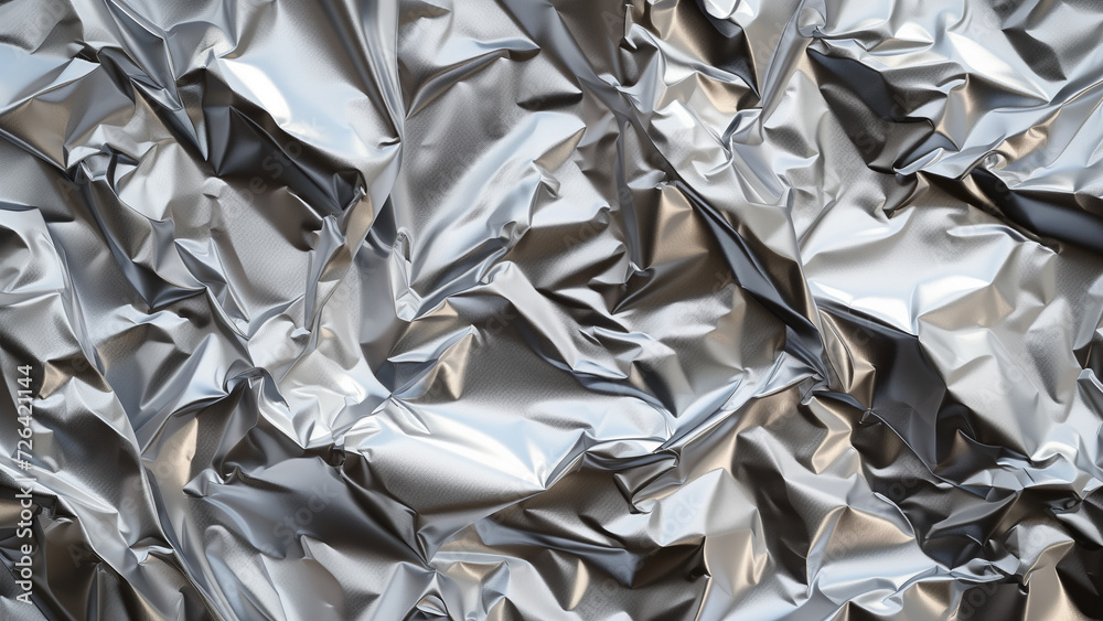 Industrial Chic: The Aesthetics of Crumpled Aluminum