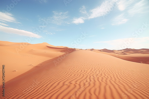 Wide Angle, Supporting Tracking Shot, Sahara dessert dunes