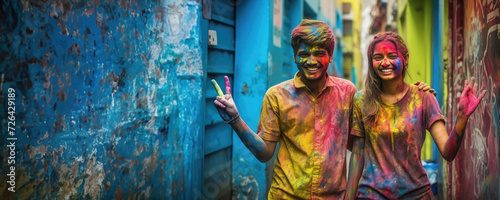 Colorful People, Colorful World, Fictional Character Created by Generated AI.