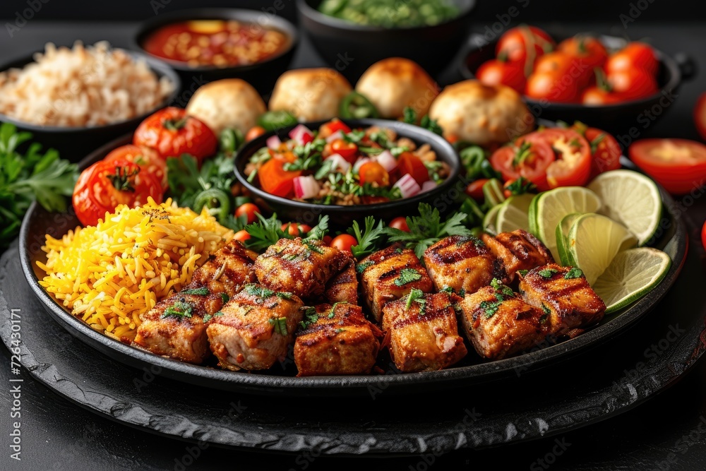 Ramadan iftar meal ideas advertising food photography