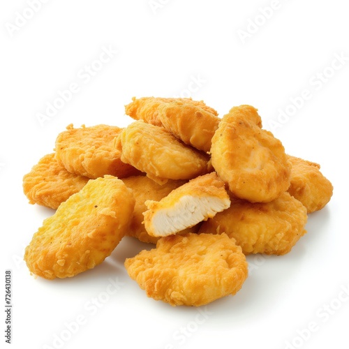 Fast food juicy chicken nuggets