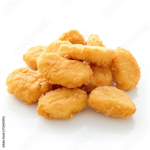 Fast food juicy chicken nuggets
