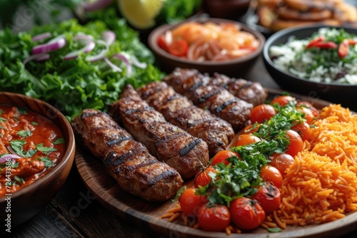 Ramadan iftar meal ideas advertising food photography