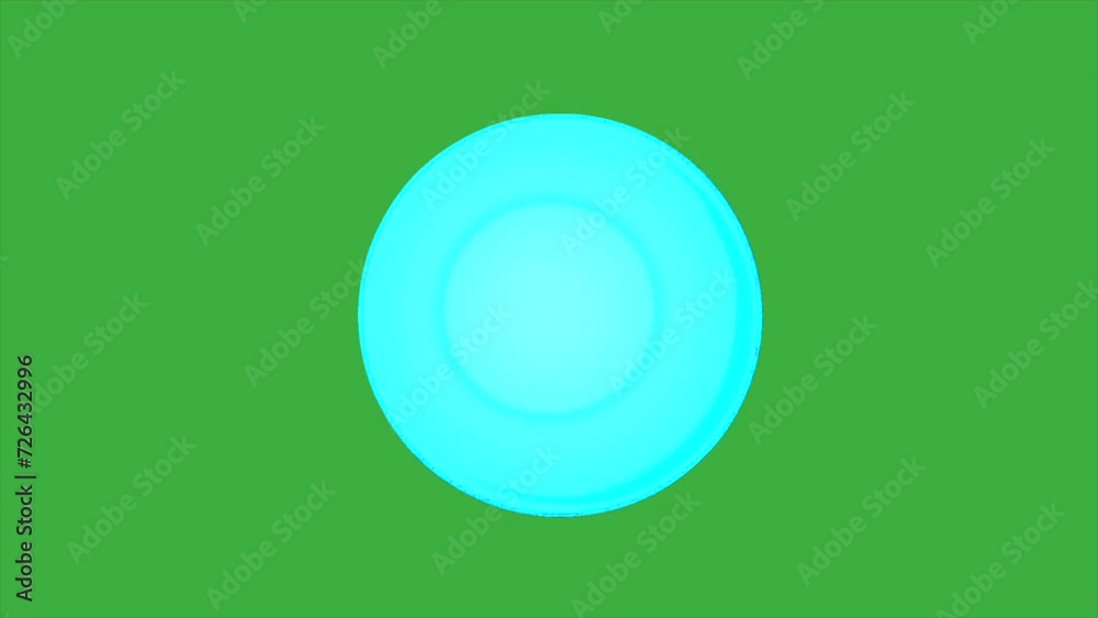 Animation cartoon loop video liquid element effect on green screen background Animation cartoon loop video liquid element effect on green screen background