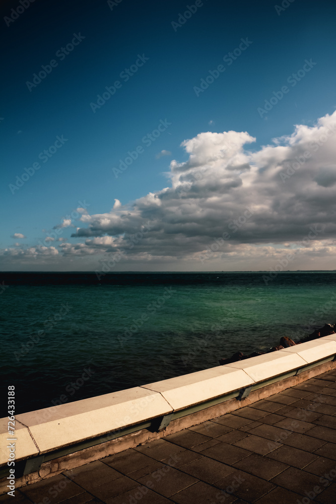 pier in the sea