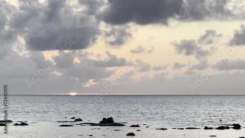 沖縄豊見城しおさい公園から見た夕景 photo