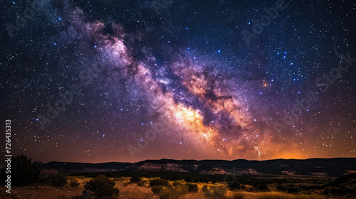 A mesmerizing night sky adorned with countless brilliant stars © Veniamin Kraskov
