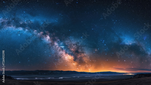A mesmerizing night sky adorned with countless brilliant stars © Venka