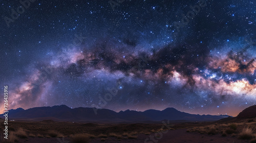 The starry expanse comes alive with a symphony of twinkling lights © Veniamin Kraskov