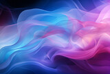 abstract background with purple and blue smoke in the form of waves