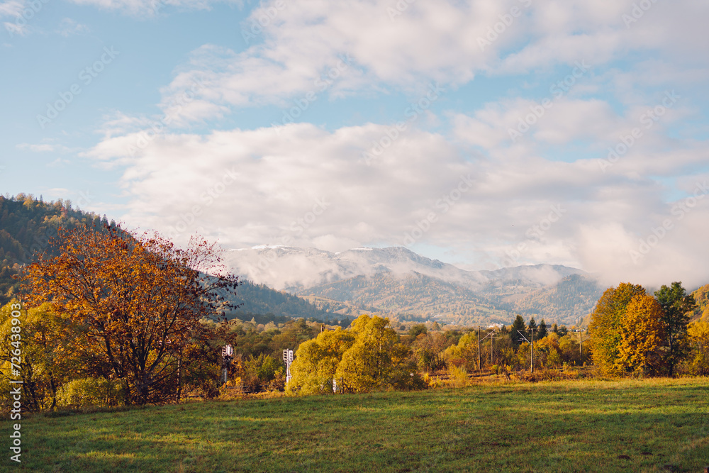 autumn in the mountains from romania