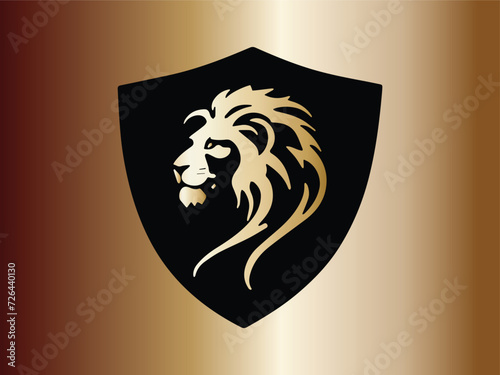 Lion logo design vector template. lion head logo design icon vector illustration © Mamun360