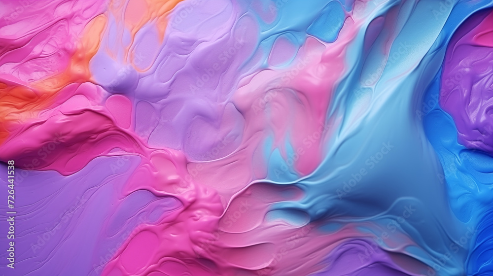 Texturized background bright colors blending liquid