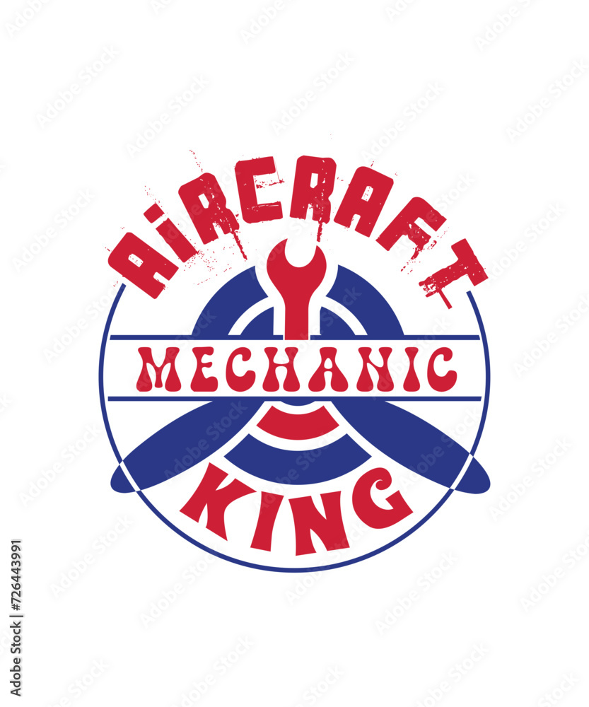 Aircraft Mechanic king svg Aircraft Mechanic king svg