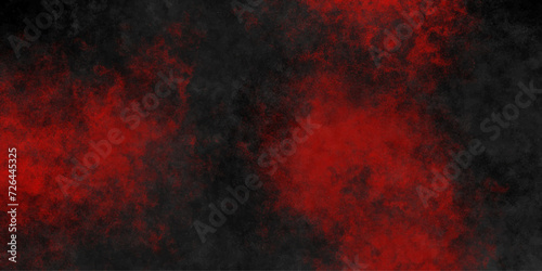 Black Red fog effect smoke exploding design element.texture overlays background of smoke vape.realistic fog or mist hookah on canvas element.soft abstract.reflection of neon smoky illustration. 