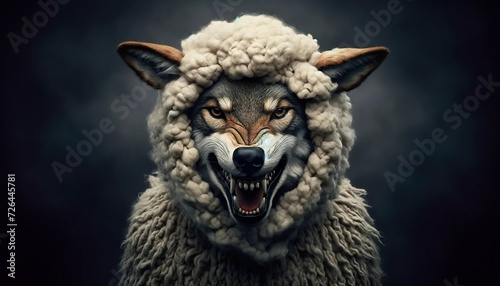 A wolf in sheep's clothing is an idiom from Jesus's Sermon on the Mount as narrated in the Gospel of Matthew. It warns against individuals who play a duplicitous role