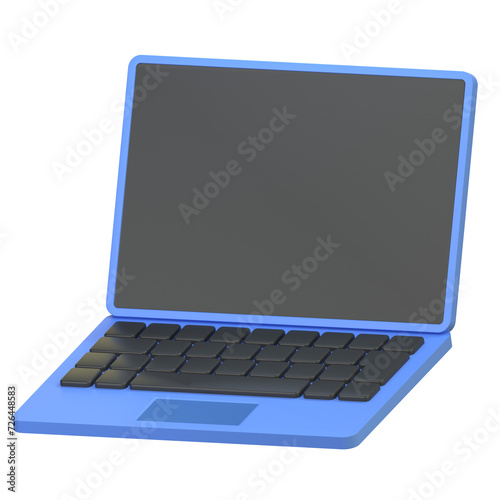 laptop 3D Illustration Icon Pack Element