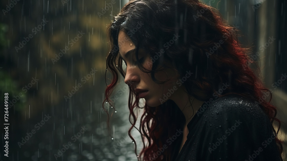 Sadness of a rainy day Sadness of a rainy day
