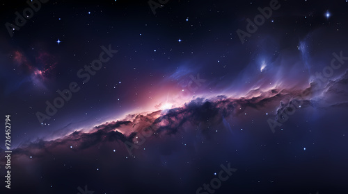 Cosmic illustration showing vibrant cosmic background