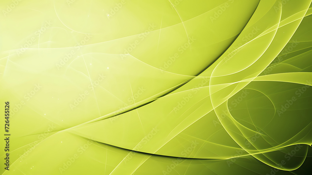 Fototapeta premium abstract green background with waves