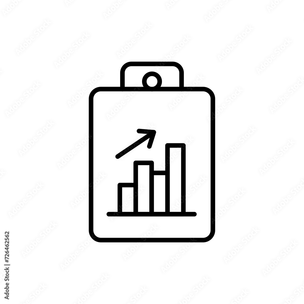 Clipboard outline icons, minimalist vector illustration ,simple transparent graphic element .Isolated on white background Clipboard outline icons, minimalist vector illustration ,simple transparent graphic element .Isolated on white background