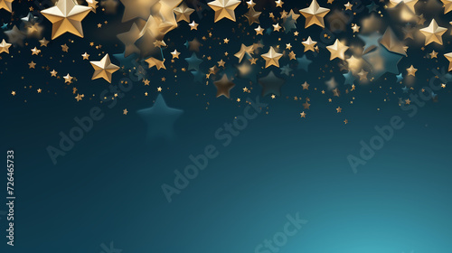 Festive decoration background, template for holidays and celebrations