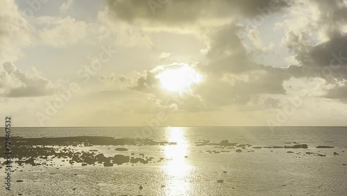 沖縄豊見城しおさい公園から見た夕景 photo