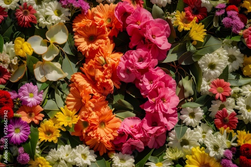 international women's day, 8 march, flowers, 8 made of flowers © Tymofii