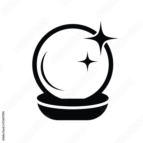 Crystal ball icon