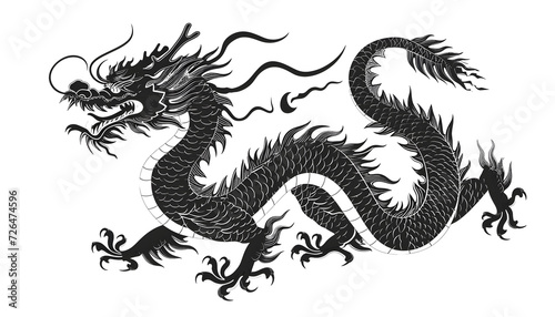 Ebon Majesty  A Black Dragon s Presence